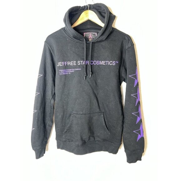 Jeffree Star Cosmetics Hoodie Adult Small 5 Year Anniversary Calabasas Soft B - Picture 1 of 6